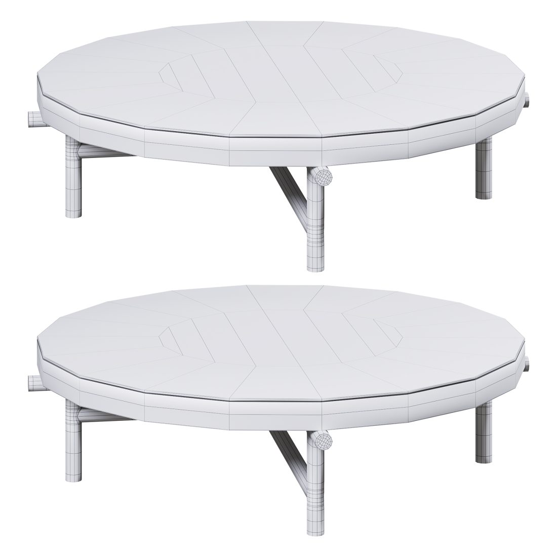Torii Table Nendo By Minotti 3D Model for Corona | CGMood
