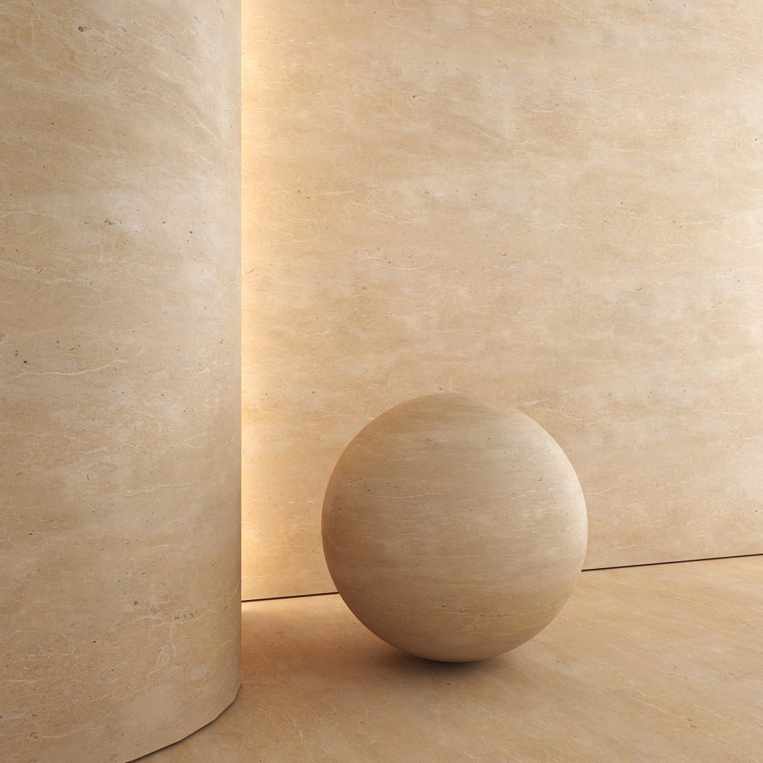 Brushed Limestone 02 Texture / PBR Material | CGMood