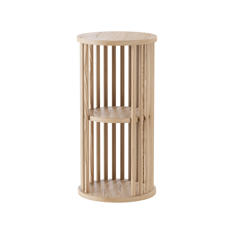 Solid Wood Side Table 3D Model for Corona | CGMood