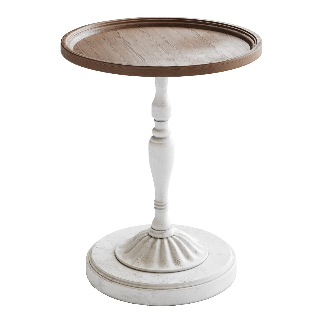 Vintage Round Side Table 3D Model for Corona | CGMood