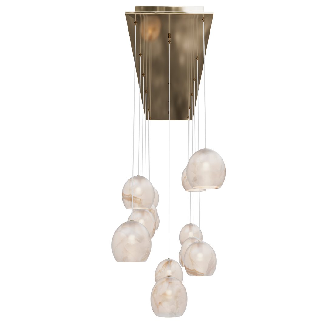Pathos 15-Light Linear Multi-Drop Pendant main image 1