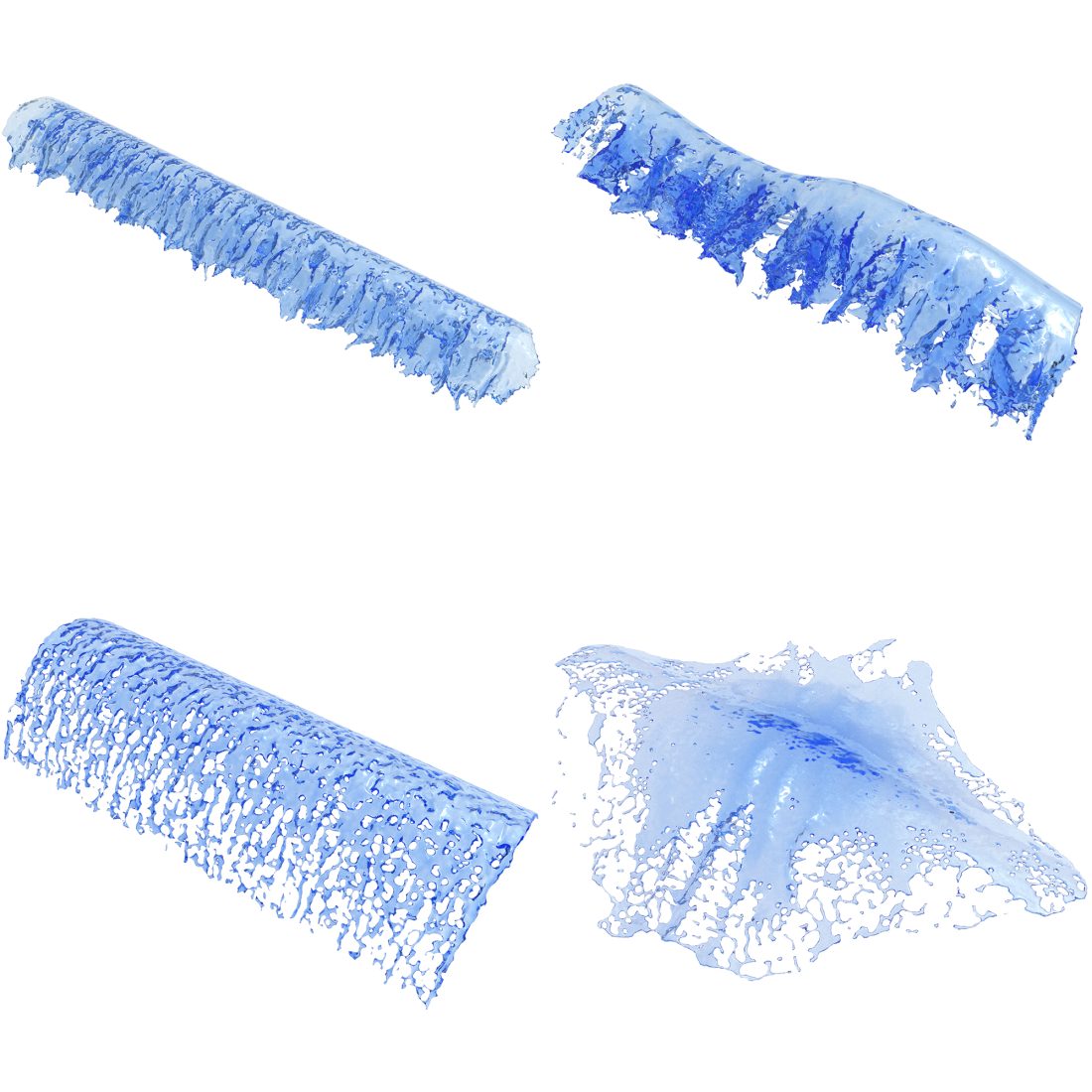 Wave Collection 15 Wave Collection V02 - 3D Model for VRay