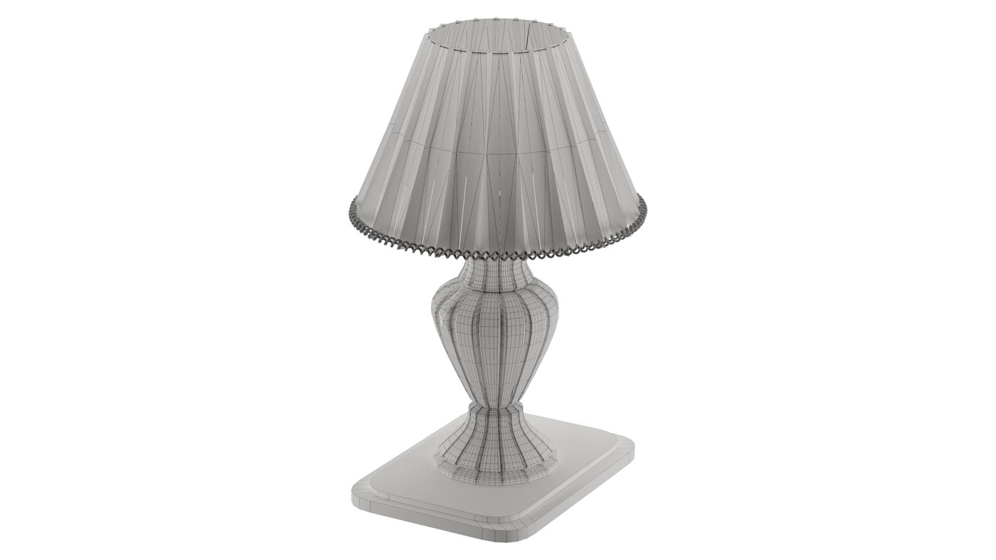 Classic Table Lamp 3D Model for VRay, Corona | CGMood