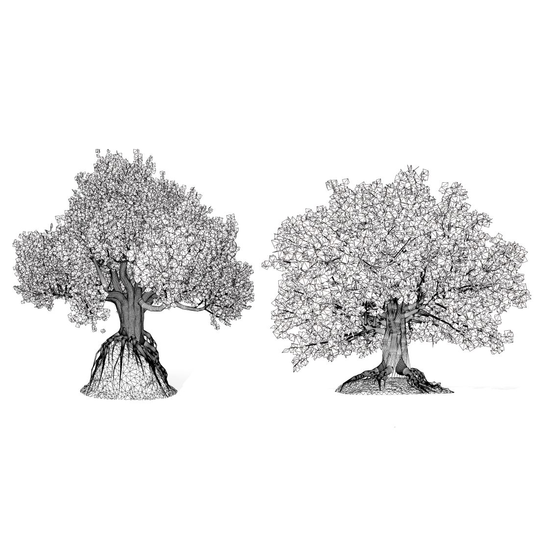 Stylized World Tree 3d Models 3D Model for VRay, Corona | CGMood