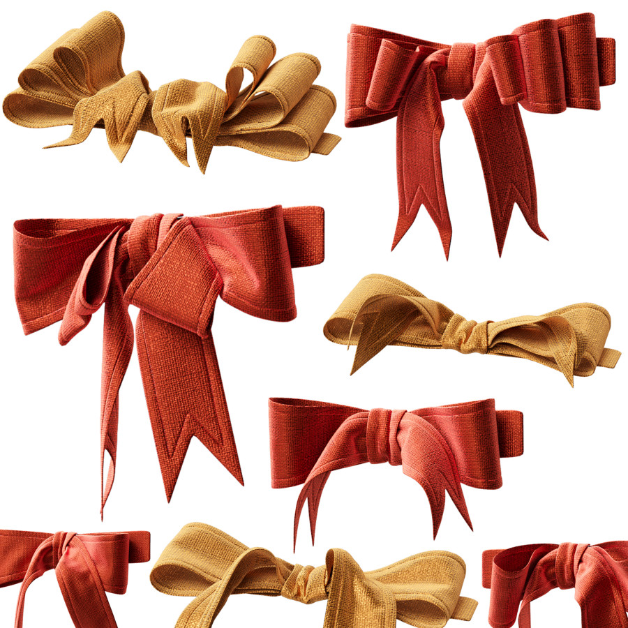 Bows 3D Model for VRay, Corona | CGMood