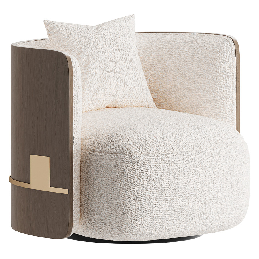 Silene Lounge Chair 3D Model for Corona | CGMood