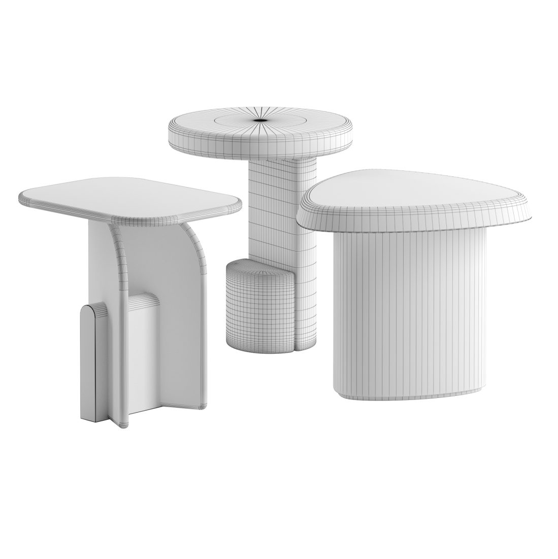 Side Tables By Carpanese Home 3D Model for Corona | CGMood