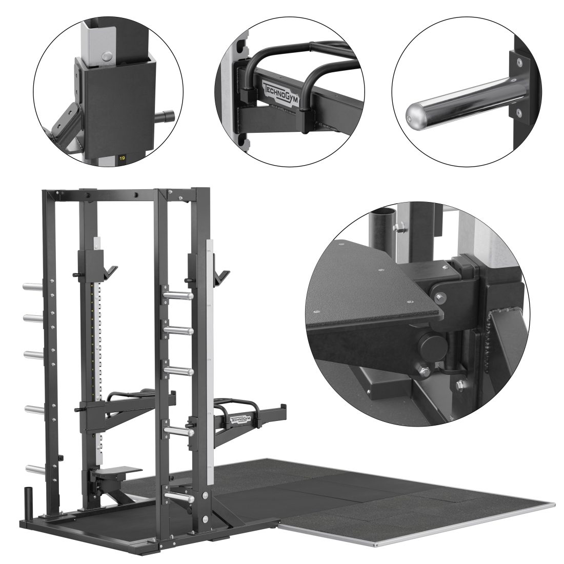 Technogym Storage Rack Technogym Half Rack Pure 3D Model for VRay, Corona | CGMood