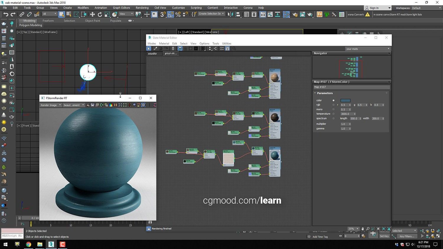 Quick PBR material creation - Wood veneer Tutorial | CGMood